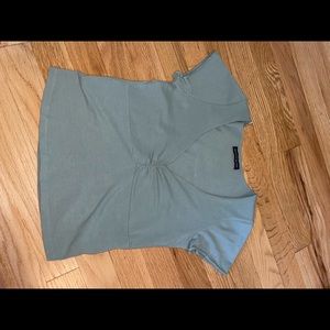 Brandy Melville Gina Top in Sage Green